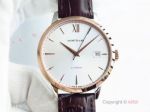 Montblanc AAA Watches - Heritage Spirit 2824 Rose Gold Silver Dial Watch